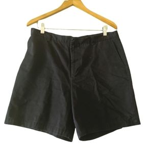 🌟 Lands End Navy Blue Chino Khaki Shorts 14